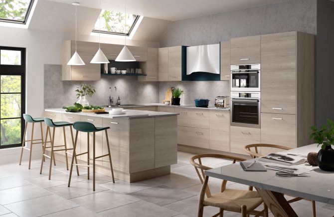 Contemporary White Oak Contemporary White Oak